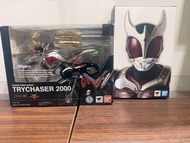 SHF 真骨雕 KUUGA古加 空我 皮套 連 TRYCHASER 2000