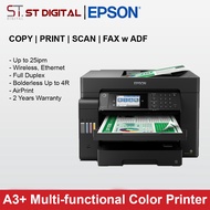 [Singapore Warranty] Epson L15150 Business A3 Wi-Fi Duplex All-in-One EcoTank Ink tank Inkjet Colour Printer Epson Eco Tank  Color Inkjet Printer Color Printer Ink Tank Printer inktank printer 15150 replacement of L1455 L 15150