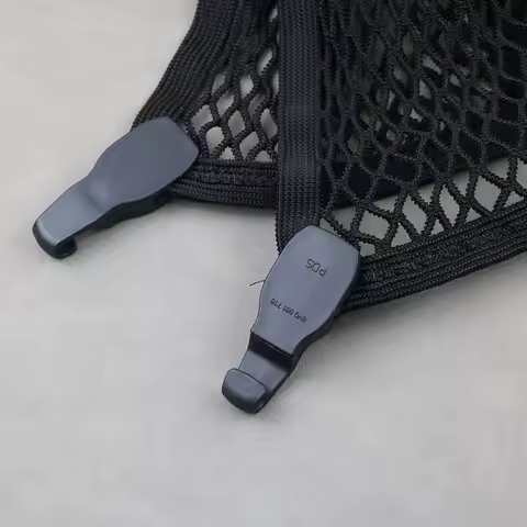 Genuine Car Trunk Mesh Cargo Luggage Net Satin Black For Audi A4 B5 B6 B8 A6 C5 C6 A3 A5 A7 A8 Q2 Q3