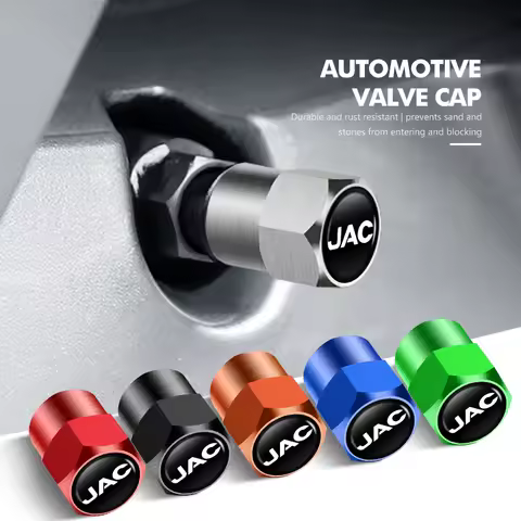 4pcs Car Tire Valve Caps Wheel Air Stem Cap Cover Accessories For JAC Vapour Refine J3 J2 S5 A5 J5 J