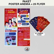 Poster Package | Anemia + Flyer Poster Package | PREVENTIA | Health Poster | Anemia