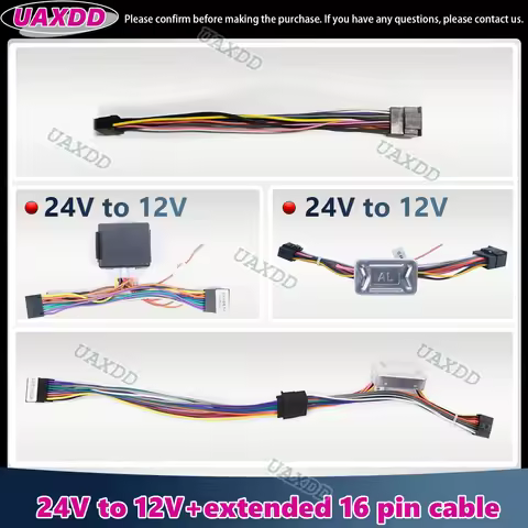 Android Radio Extension Cable Adapter 60cm Accessories 16 Pin Universal ISO Cable Car Wiring Harness