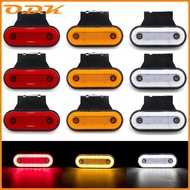 4/6/8/10x 12V 24V Led Side Marker Light with Bracket Truck Clearance Lamp Tail Light Trailer Tractor