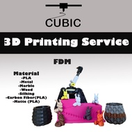 CUBIC 3D Printing Service, highest quality FDM printing services, PLA printing