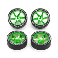 Tamiya Super Hard Low Profile & Spiral Matte Green Plated - 95666