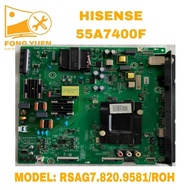 HISENSE TV ALL IN 1 BOARD 55A7400F