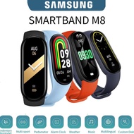 New SAMSUNGGalaxy band M8 pria smartband smartwatch wanita jam tangan elektronik Pengingat panggilan