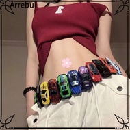 ARREBUL Racing Model Belt, PU Leather Pin Buckle Colorful Car Belt, Fashion Punk Y2k Gothic Racing C