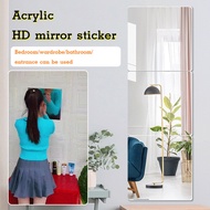 Selfadhesive antidrop wall mirror dormitory fitting mirror fullbody mirror sticker wall