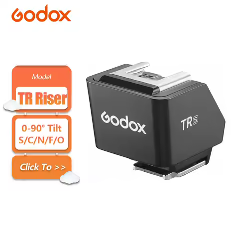 Godox TR-S TR-C TR-F TR-N TR-O TTL Hot Shoe Riser for Sony Canon Fujifilm Nikon Olympus Camera Flash