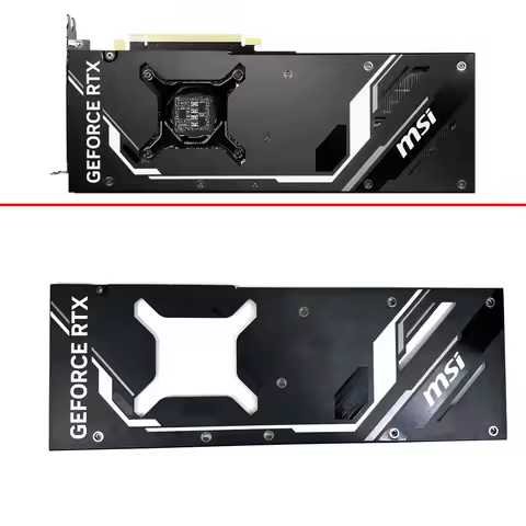 Old Original Video Card Backplane RTX4070 TI For MSI RTX 4070ti VENTUS 3X Replacement Graphics Card 