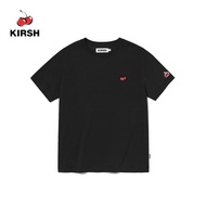 [KIRSH] เสื้อยืดปักแบบคอวีเชอร์รี่ขนาดเล็ก | 24SS