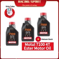 Sirim Motul 7100 4T Ester Technology 15w50 10w40 10w50 1L Motor Engine Oil Minyak Hitam Vietnam
