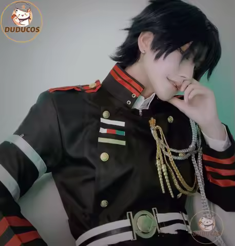 Anime Seraph of the end Cosplay Guren Ichinose Cosplay Costume Owari no Seraph Military Uniforms Out