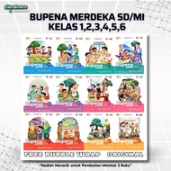 ( ERLANGGA ) Bupena Book Class 1 2 3 4 5 6 SD/MI Revision Erlangga Publisher Independent Curriculum 