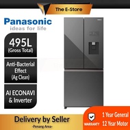 (Delivery for Penang ONLY) Panasonic 495L PRIME+ Edition Premium 3-Door Refrigerator  NR-CW530XMMM (Fridge Peti Ais Peti Sejuk 电冰箱  NR-CW530  NR-CW530XM)