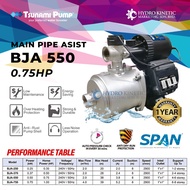 Tsunami BJA-550 (0.75HP) Home Automatic Water Pump Main Pipe Pressure Pump Pam Air