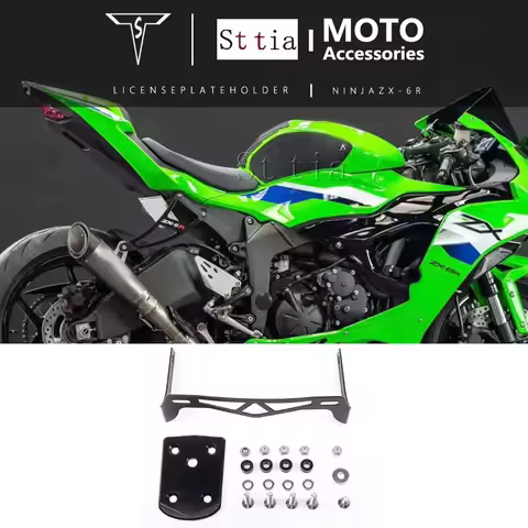 Motorcycle For kawasaki ZX-6R 2024-2025 Accessories License Plate Holder Tail Tidy Fender Eliminator