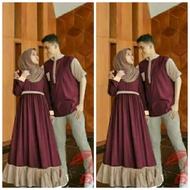 ARON COUPLE Baju Couple Set Baju Couple Set Pasangan Baju Raya Couple Set