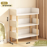 ชั้นวางหนังสือชั้น ชั้นห้องนั่งเล่นขนาดเล็กบ้านที่เรียบง่ายชั้นวางจอแสดงผล /3/4/5/6 ชั้นเด็กตู้หนังส