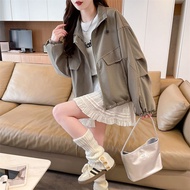 Aiyiyiyi Hooded Jacket Sweatshirt Printed Top M-XL Design Niche Top-10323.