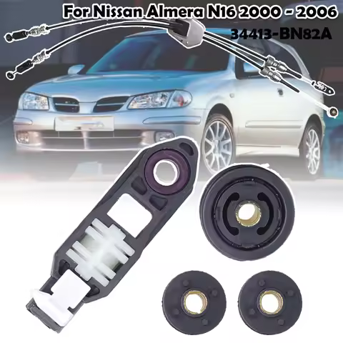 For Nissan Almera N16 Car Manual Gearbox Shift Cable Linkage Control Bush Shifter Lever Connect Rod 