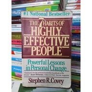 THE 7 HABITS HGHLY EFFETIVE PEOPLE (USED)