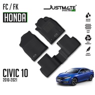 JUSTMATE HONDA พรมปูพื้นรถยนต์ CIVIC FC / FK 2016 - 2021