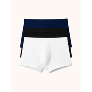 [BUNDLE OF 3] DLSTAR Men Silk Soft Microfibre Boxer Underwear | Soft | Silky | Men Boxers | Comforta