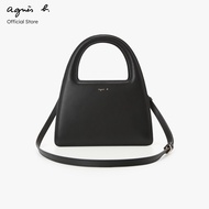 agnes b. Womens Leather 2-Way Shoulder Bag