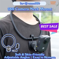 ReadyStock|DJI OSMO 360 Neck Mount | Magnetic Quick-Release POV Camera Accessory | Action Camera Str