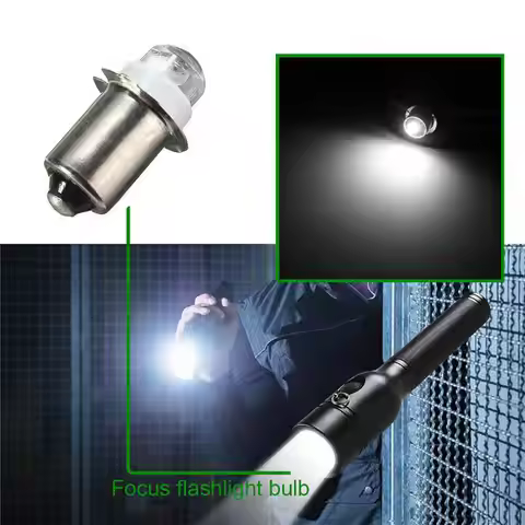 P13.5S LED Torch Licht 3V 4.5V 6V Led Flashlight Torch Replacement Signal Bulb Small Indicator Instr