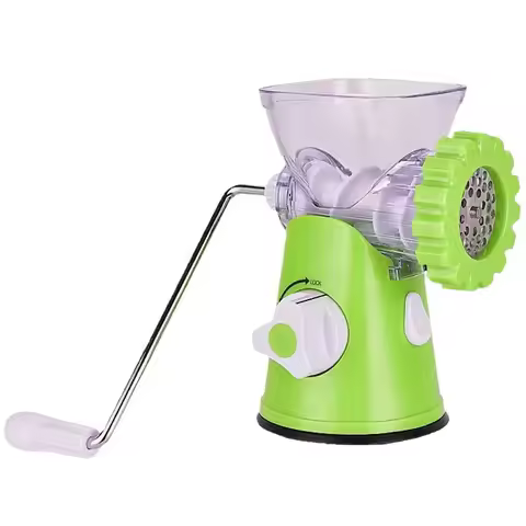 Meat Grinder Manual Processors Food Mincer Kitchen Machine Sausage Maker Stuffer Vegetable Chopper B