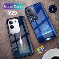 Softcase Glass For VIVO Y29 (4G) & VIVO Y29 (5G) - Case Handphone For VIVO Y29 (4G) & VIVO Y29 (5G) 