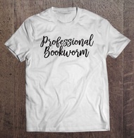 Professional Bookworm T Shirt Shirt Reading Gift Librarian Book Nerd WomenS T-Shirt 2021 Vintage Women T-Shirts Nostalgia