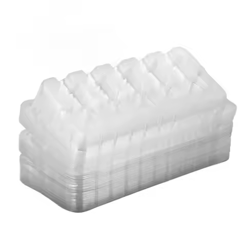 50Pcs Disposable Cartridge Needle Tray Tattoo Cartridge Needle Trays Disposable Transparent Tattoo C