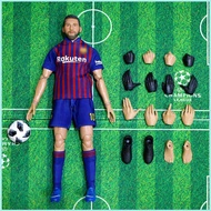 XS1 Messi CR7 Neymar Mbappe Salah Dybala Action Figure Movable Joins Model Dolls Toys For Kids Home 