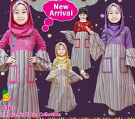 Baju Muslim Anak / Gamis Anak / Busana Muslim Anak Perempuan