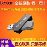 雷克沙M36Pro U盤1TB金屬外殼高速USB3.2優盤512G大容量商務加密