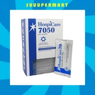 HospiCare 7050 IPA 70% Alcohol Wipes (individually Wrapped) 50s per box