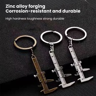 【Versatile】 Creative Car Key Mini Vernier Caliper Portable 0-40mm keychain Measuring Gauging Tools C