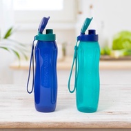 Botol Air Minum Eco 1Liter Tupperware Warna Fanta Dan Hitam 2Pcs Promo