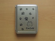 Garfield 加菲貓 銀色 鐵皮款 6孔 筆記簿 行事曆 日月曆 週記 本子 電話簿