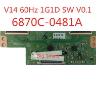 6870C-0481A 6870C-0471D Original TCON V14 60Hz 1G1D SW V0.1 T-CON Logic Board TV Mlb