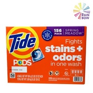 汰漬 - [原箱-新包裝]Tide Pods 汰漬 三合一即溶強力洗衣球 39X4包 (156粒) Spring Meadow(07669) (平行進口)