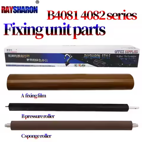 Fixing film sleeves Pressure roller For Sharp MX-4621 5621R B4081 B5081 B6081 B5051N D6051 B4051 B40