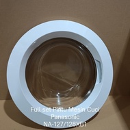 Pintu Full Set Mesin Cuci Panasonic Model Na-127/128Xb1 Grab/Gosend