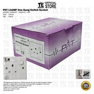 PNT 13AMP One Gang Switch Socket SS0013-1 10PCS/BOX