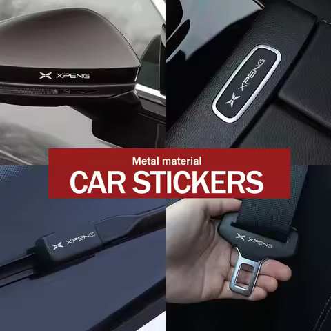 For Xiaopeng Car Styling Metal Logo Emblem Sticker Decorative Auto Accessories Xpeng G6 G7 G9 X9 P7 