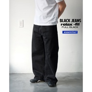 13oz Black Jeans - New Relax-fit - Olderister